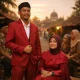 Pernikahan Tradisional di Senja Hari