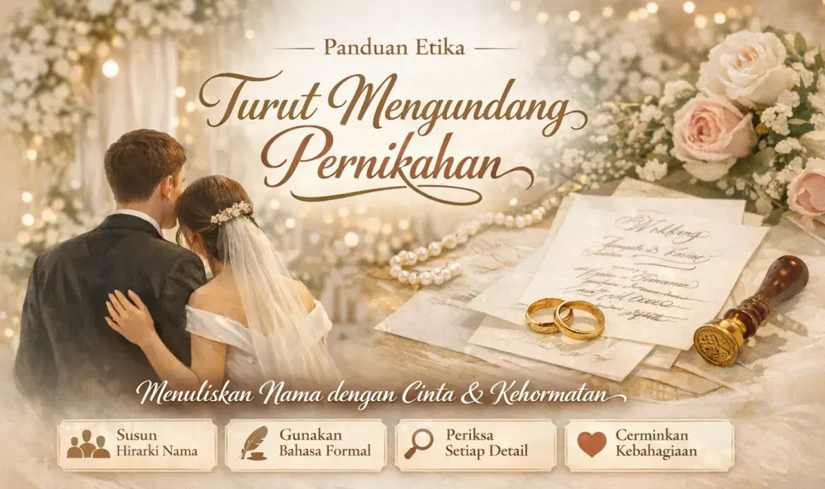 Apakah Anda Tahu Etika yang Tepat dalam Turut Mengundang Pernikahan?