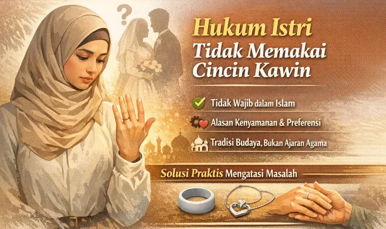 Hukum Istri Tidak Memakai Cincin Kawin: Fakta yang Harus Diketahui! Hukum Istri Tidak Memakai Cincin Kawin: Fakta yang Harus Diketahui!