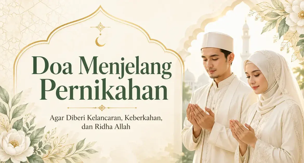 Doa Menjelang Pernikahan Agar Diberi Kelancaran, Keberkahan, dan Ridha Allah