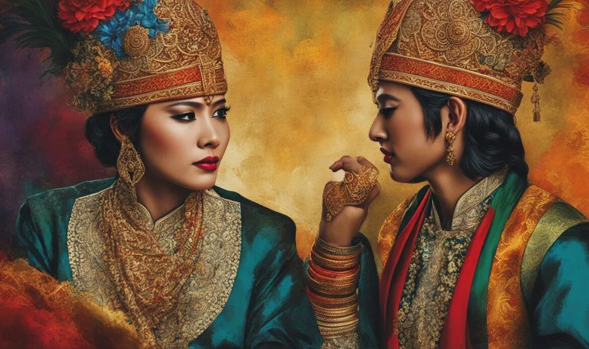 perbandingan tradisi berbalas pantun