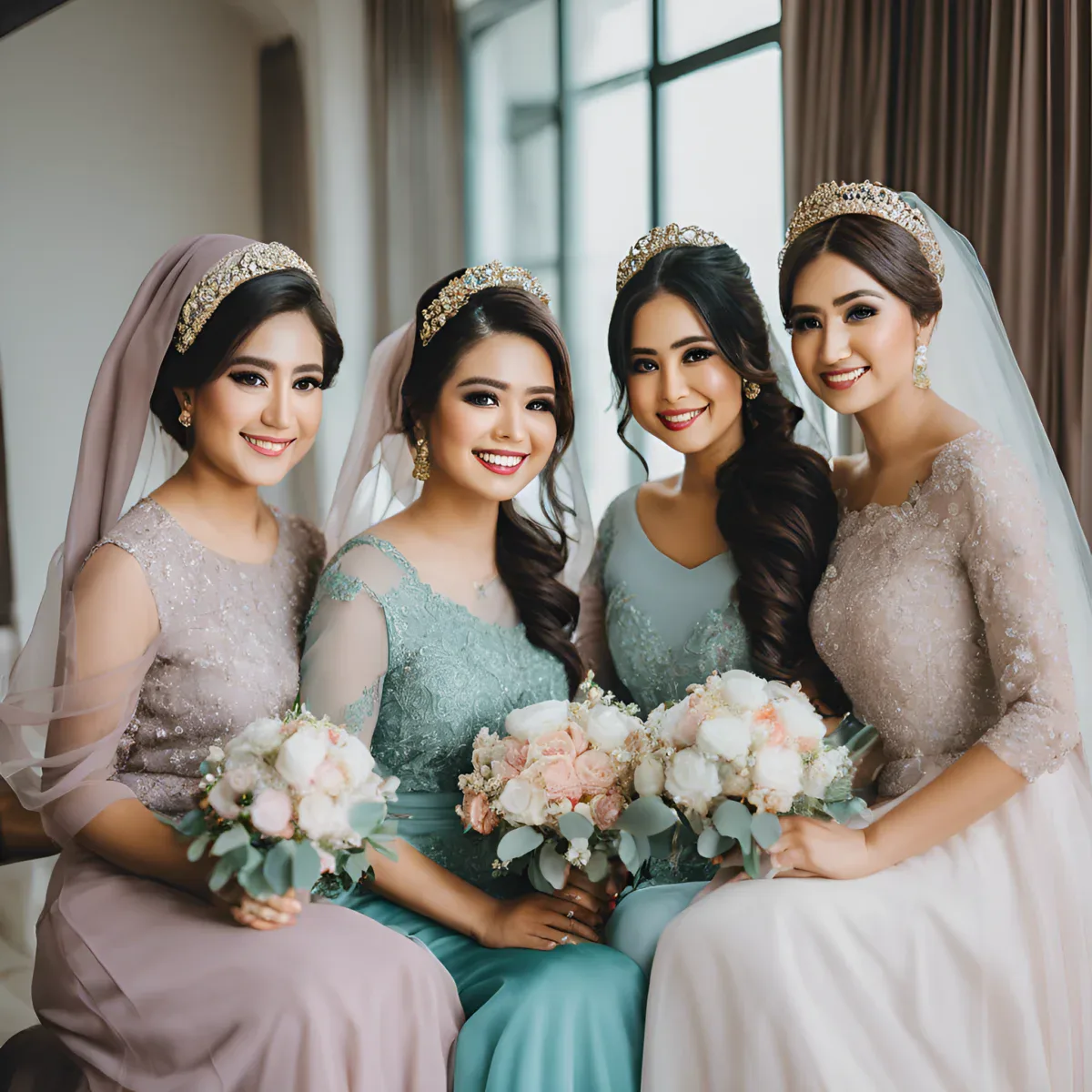 warna baju bridesmaid yang bagus