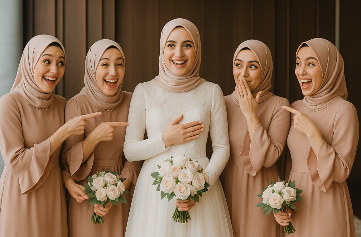 baju bridesmaid
