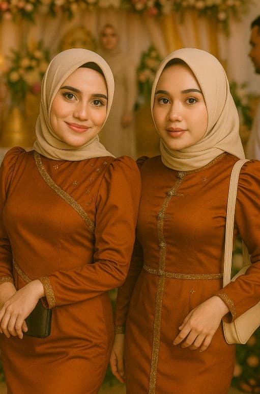 warna baju bridesmaid