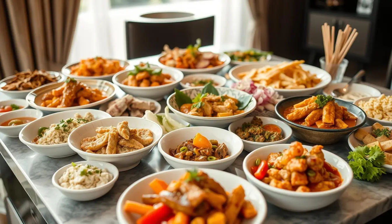 menu prasmanan hajatan
