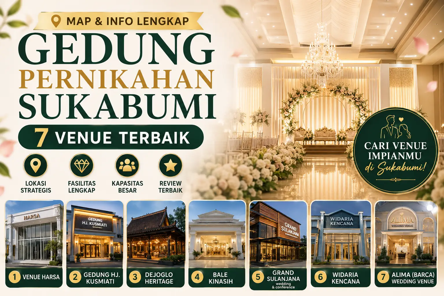 Pesona Gedung Pernikahan Sukabumi: Tempat Sempurna untuk Momen Sakral