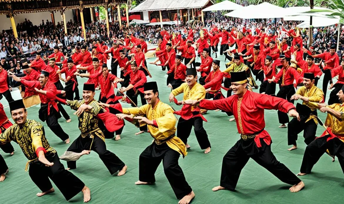gerakan silat dalam Tari Galombang Pasambahan gerakan silat dalam Tari Galombang Pasambahan
