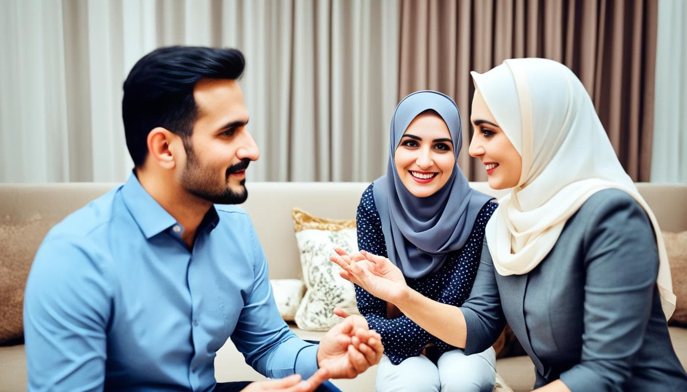 Keluarga saling memberikan hadiah sebagai bagian dari terapi pernikahan.