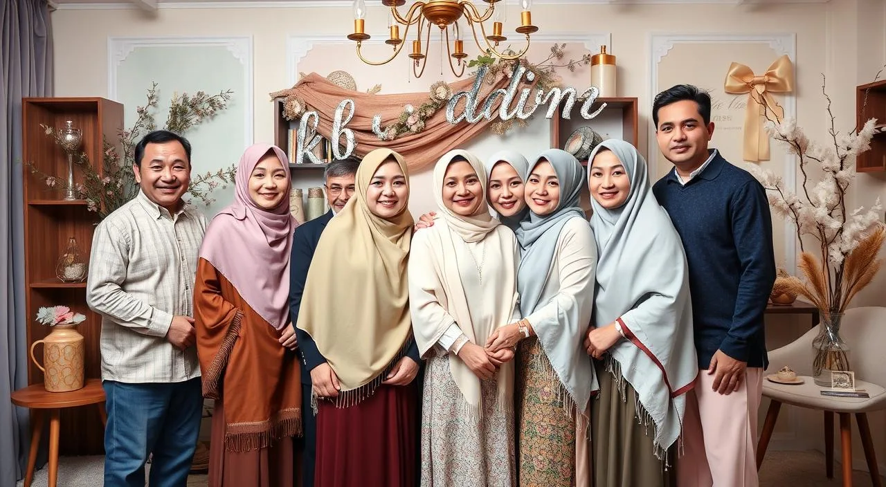 photo studio keluarga unik