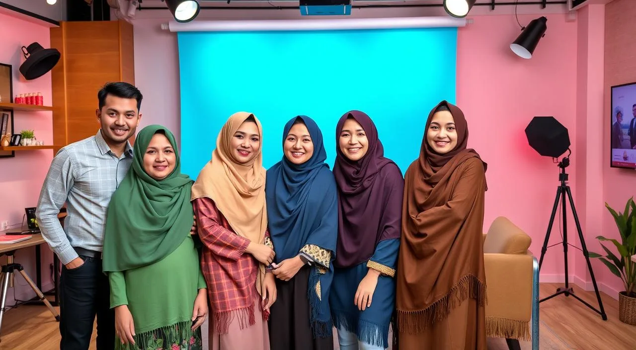 photo studio keluarga unik