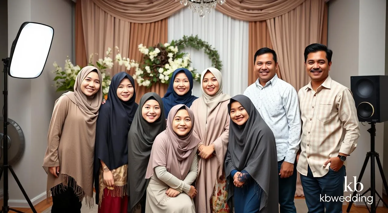 photo studio keluarga unik