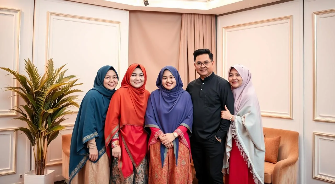 photo studio keluarga unik