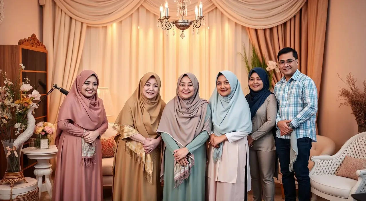 photo studio keluarga unik