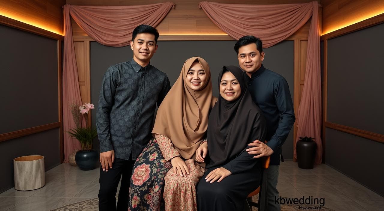 photo studio keluarga unik