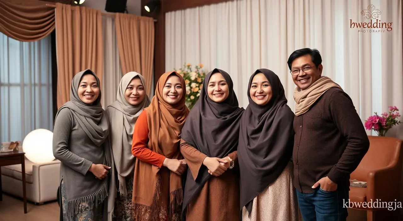 photo studio keluarga unik