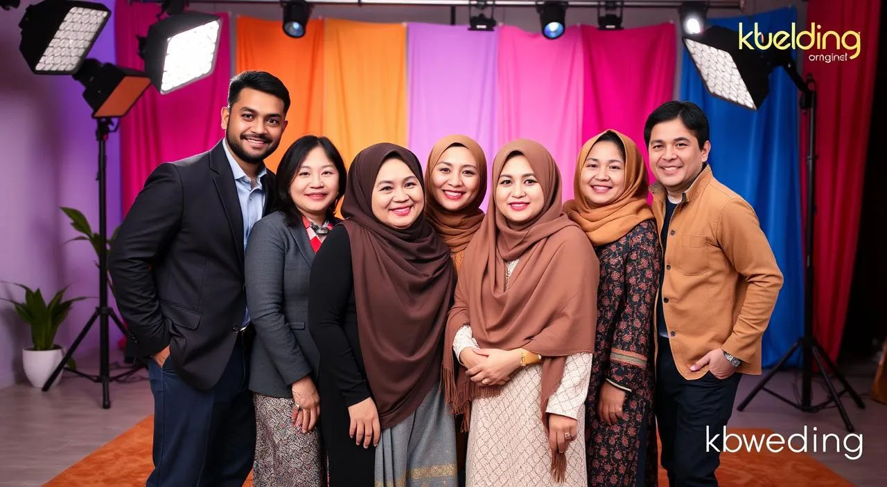 photo studio keluarga unik