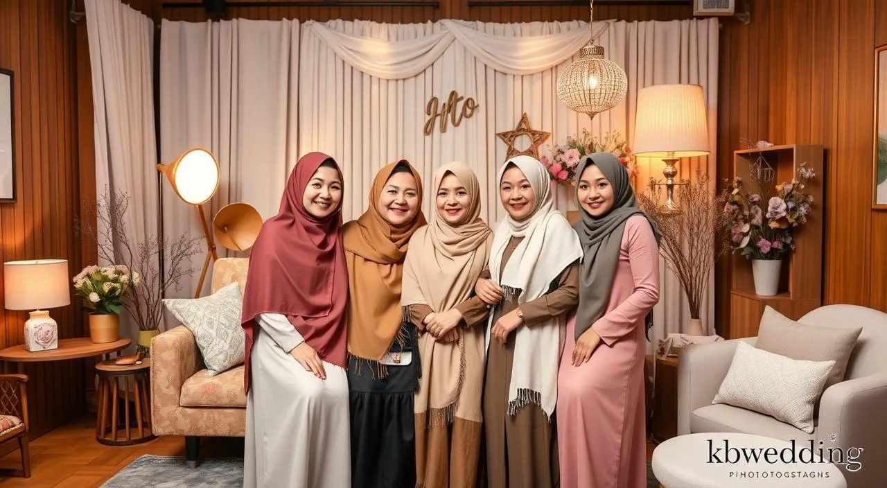 photo studio keluarga unik