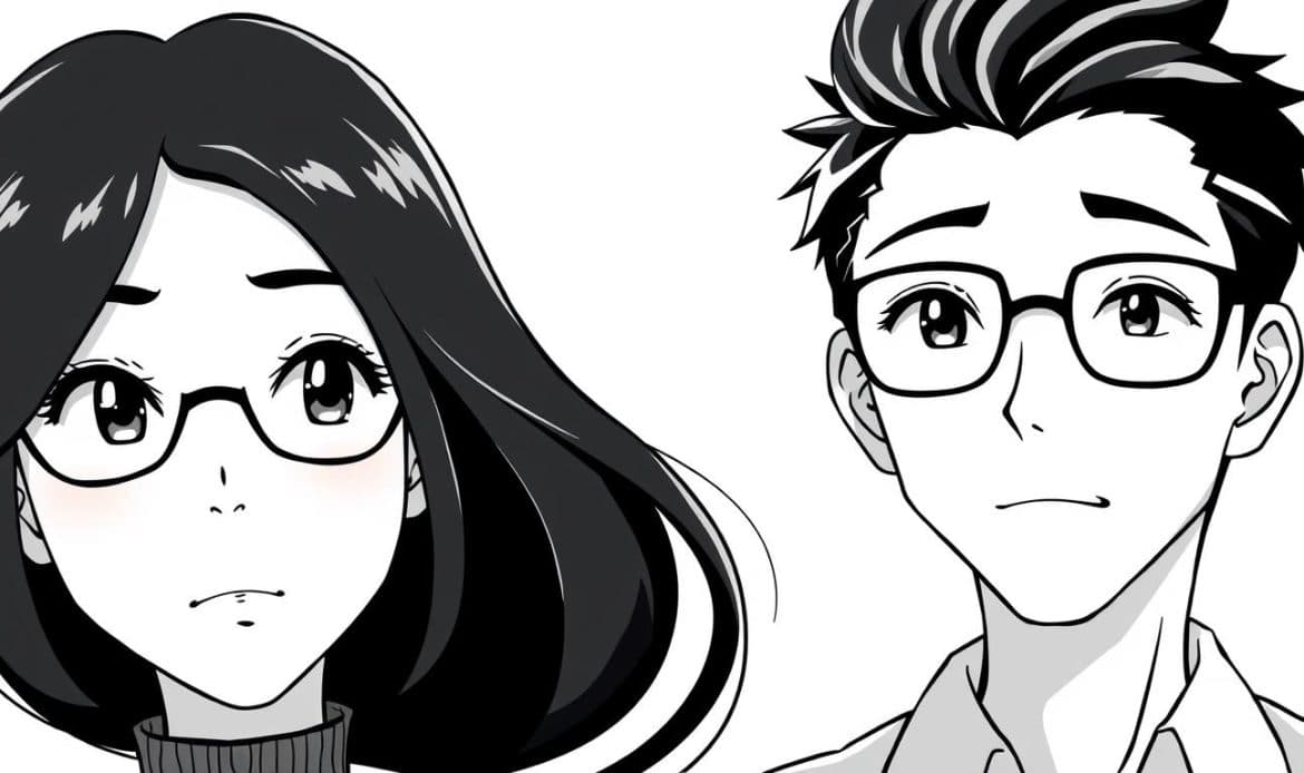 pacar ber 2 anime aesthetic pp couple hitam putih
