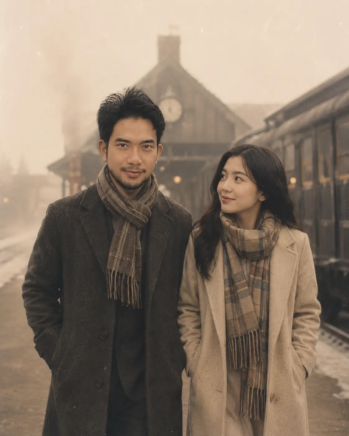 PP couple vintage aesthetic