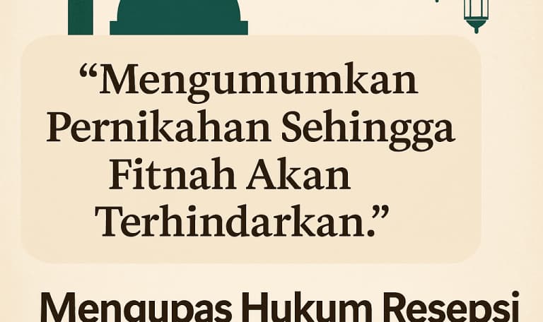 Mengupas Hukum Resepsi Pernikahan dalam Islam: Sunnah atau Kewajiban? Mengupas Hukum Resepsi Pernikahan dalam Islam: Sunnah atau Kewajiban?