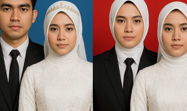 Foto Nikah Latar Biru atau Merah Ditolak KUA? Cek Kesalahan Umumnya di Sini