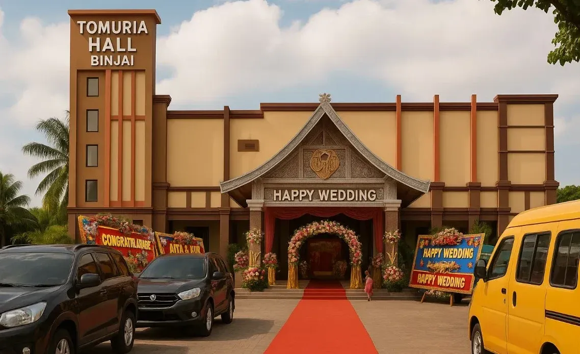 Sewa Gedung Tomuria Hall Binjai: Tarif, Fasilitas & Tips Hemat 2025 Sewa Gedung Tomuria Hall Binjai: Tarif, Fasilitas & Tips Hemat 2025