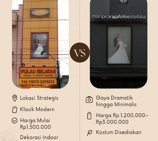 Pulau Selatan Photo Studio vs Kompetitor: Mana yang Paling Cocok untuk Prewedmu? Pulau Selatan Photo Studio vs Kompetitor: Mana yang Paling Cocok untuk Prewedmu?