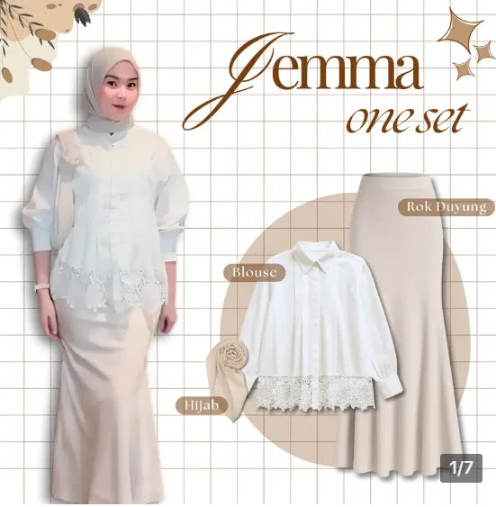 prewedding casual indoor hijab - produk 5